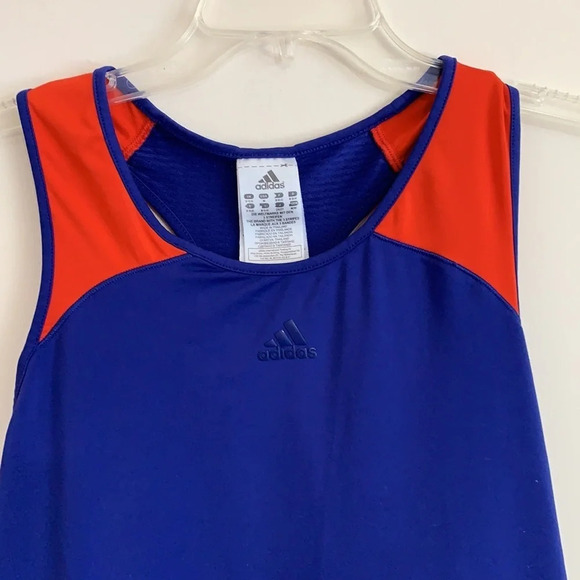 Adidas - racer back tank, m, orange/purple - Picture 2 of 7